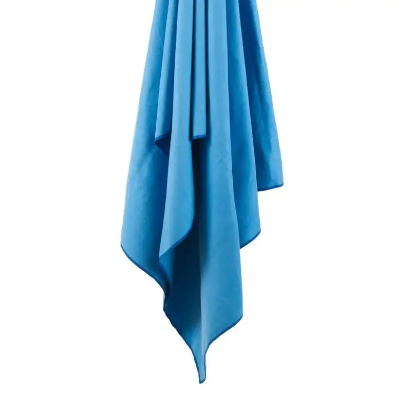 Pocket-Sized Soft Fibre Trek Towel – Blue 1