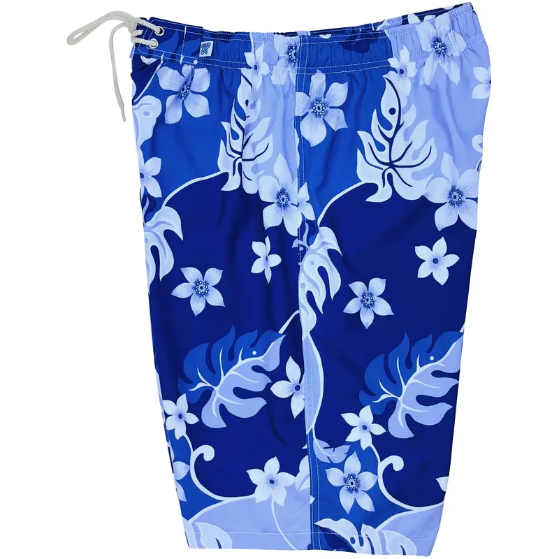 Puzzled Women'S High-Rise Elastic-Waist Board & Swim Shorts – Long Length Fit 1