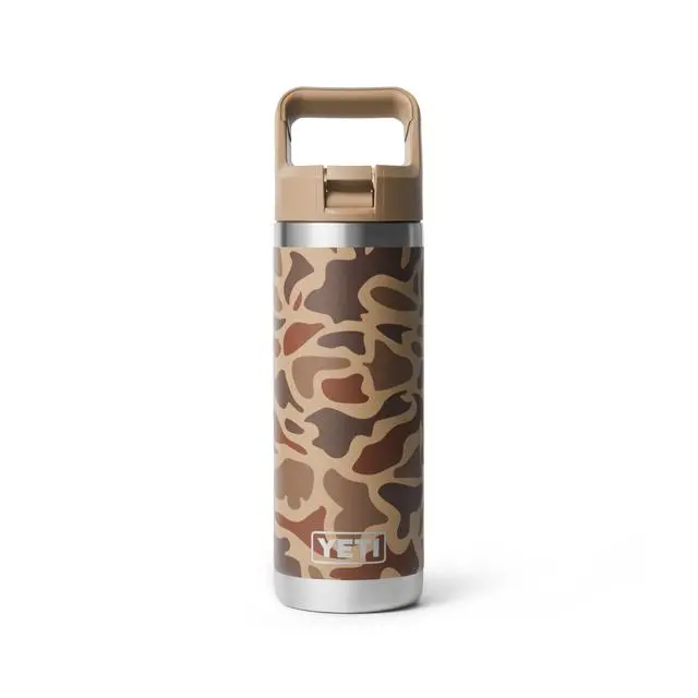 Rambler 18 Oz Vacuum-Insulated Water Bottle – Wetlands Camo 1