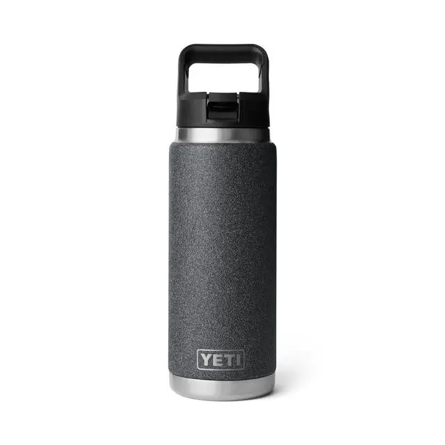Rambler 26 Oz Vacuum-Insulated Stainless Steel Water Bottle – Black Stone Finish 1