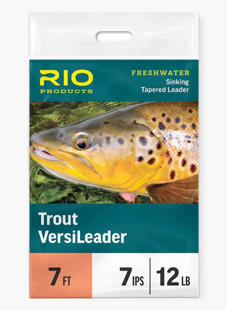 Rio Trout Versileader 7-Foot – Versatile Pre-Tapered Trout Leader 1