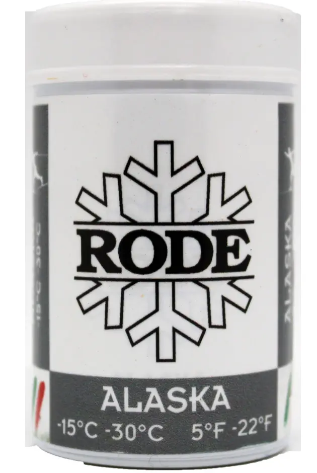Rode Alaska Kick Wax For Cross-Country Skis 1