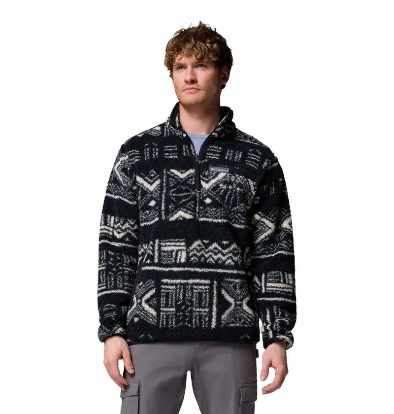 Rugged Ridge Men’S Sherpa-Lined Half-Zip Fleece 1