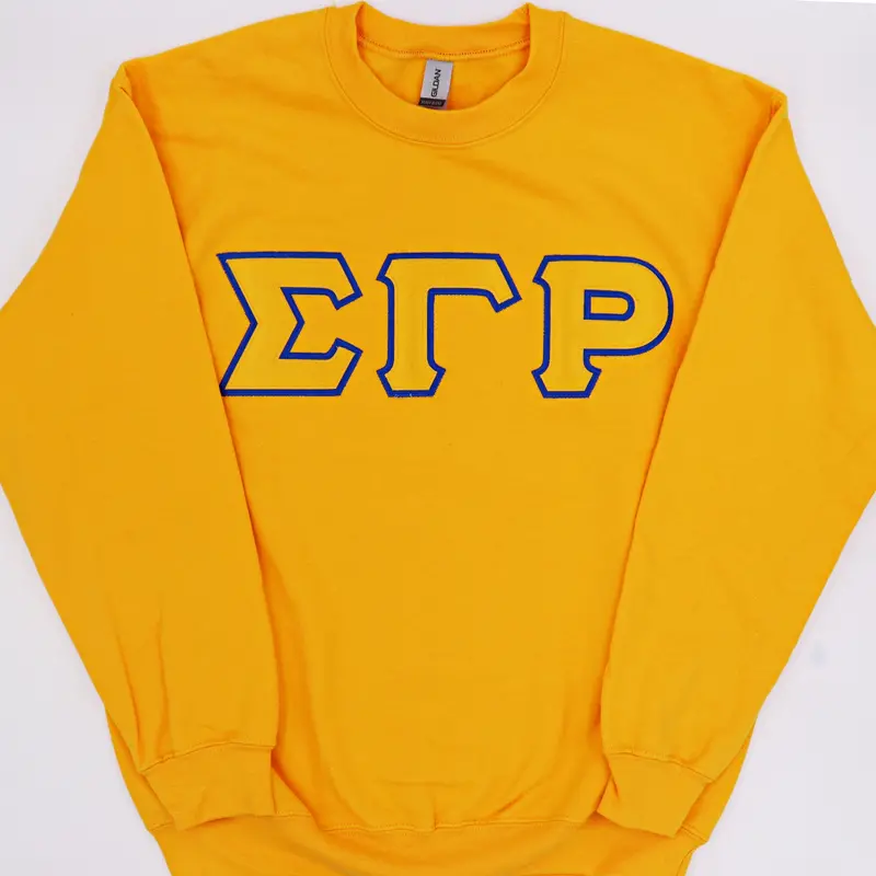 Sigma Gamma Rho Greek Letter Crewneck 2