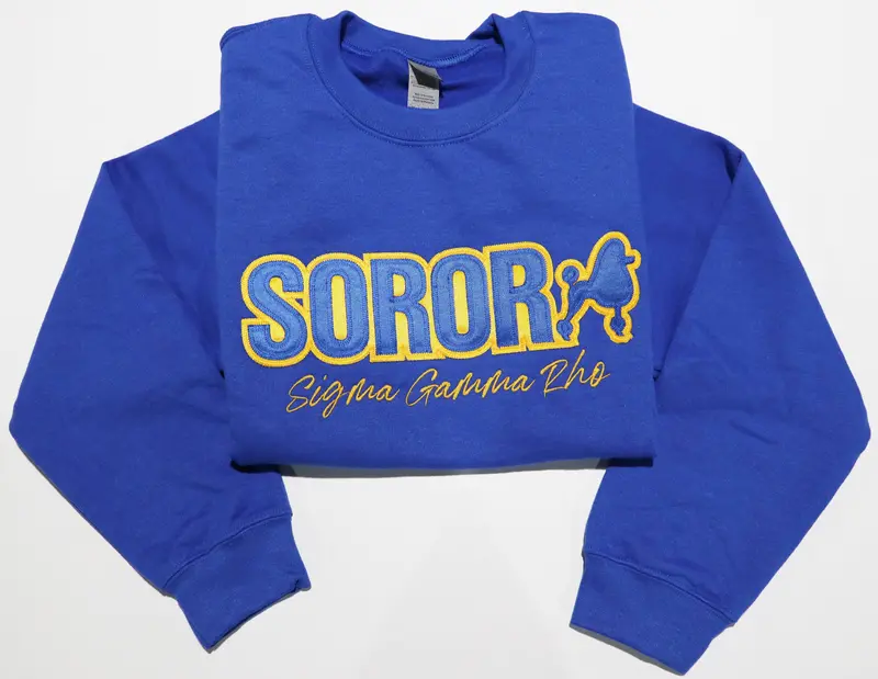 Sigma Gamma Rho Sorority Crewneck Sweatshirt 1