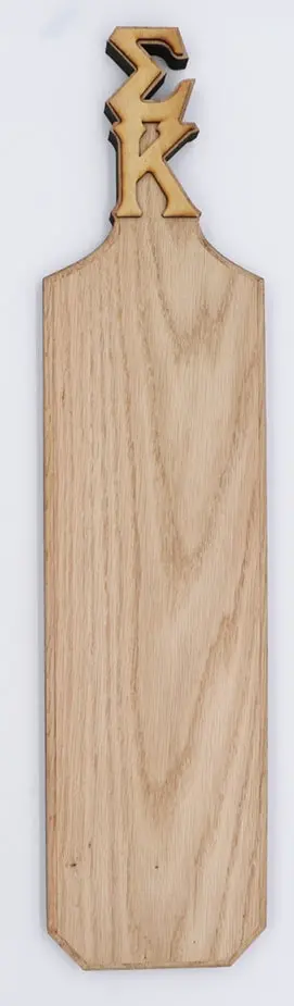 Sigma Kappa Custom Wood-Handled Paddle 1