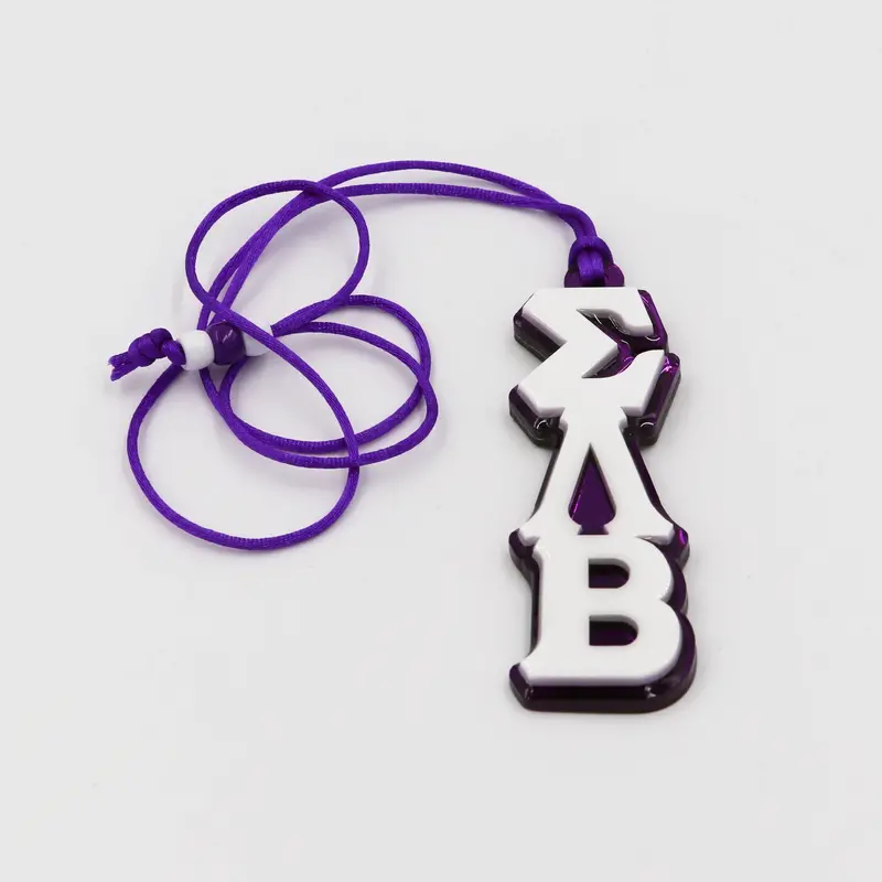 Sigma Lambda Beta Block-Style Tiki Patch 1