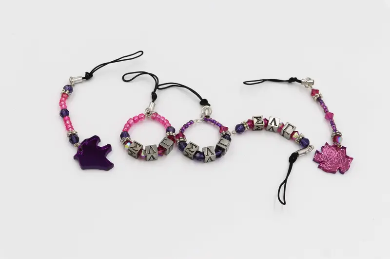 Sigma Lambda Gamma Cell Phone Or Zipper Pull Charm 1