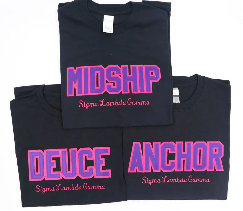 Sigma Lambda Gamma Greek Letter T-Shirt 1