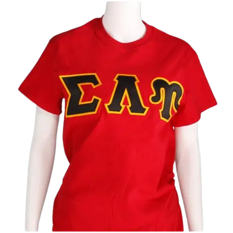 Sigma Lambda Upsilon Greek Letter T-Shirt 1