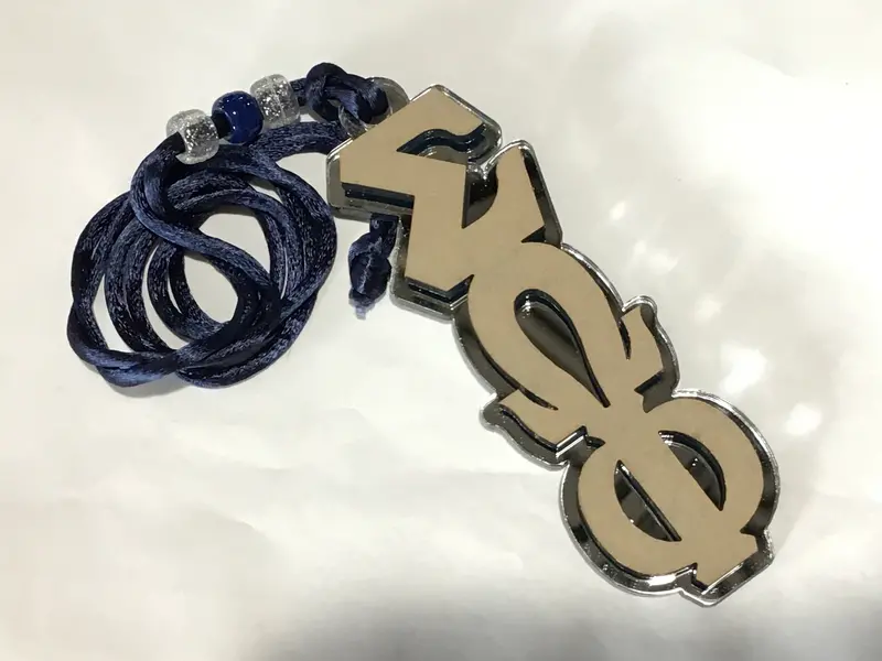 Sigma Omega Phi Block Tiki Charm 1