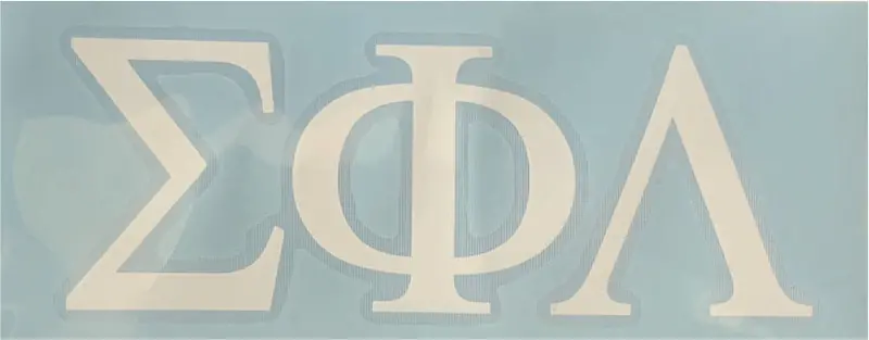 Sigma Phi Lambda Official Vinyl Wall Or Car Decal 1