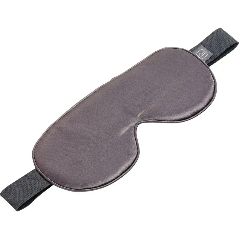 Silky Soft Sleep Mask – Grey, Contoured Fit 1