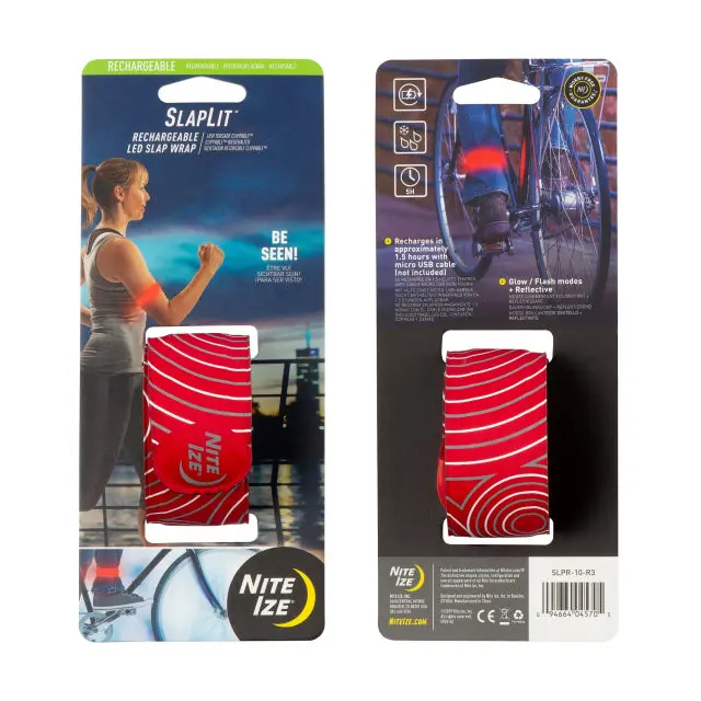 Slaplit Rechargeable Led Slap Bracelet – Wearable Light Band 1