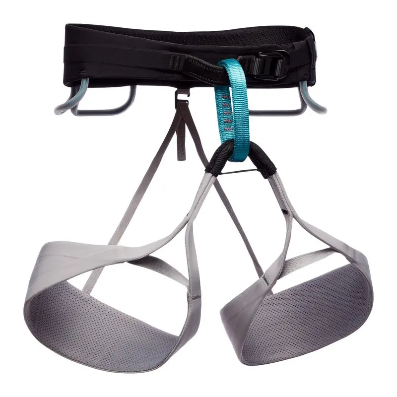 Solution Climbing Harness – Pewter Gray 1