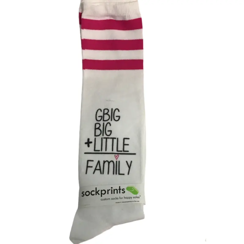 Sorority Family-Themed Knee-High Socks – Clearance Deal 1