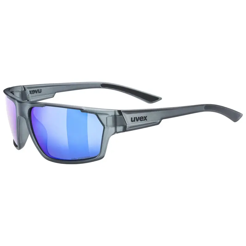Sp 233 Polarized Sunglasses In Smoke Matte Frame 1