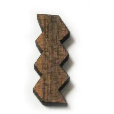Stylized Crooked I Symbol Mini Charm 1