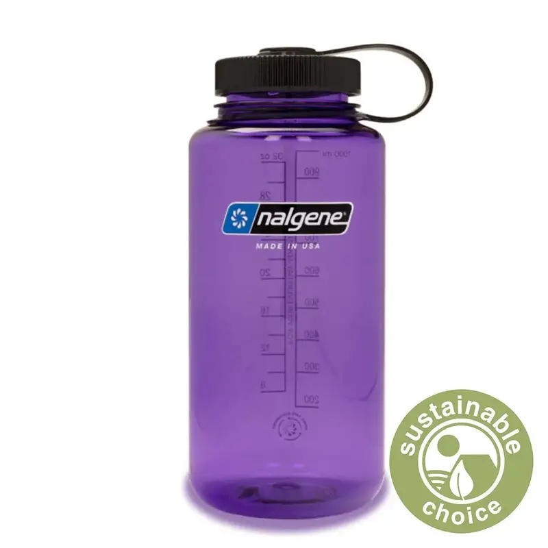 Sustain 1-Liter Wide-Mouth Water Bottle In Purple 1