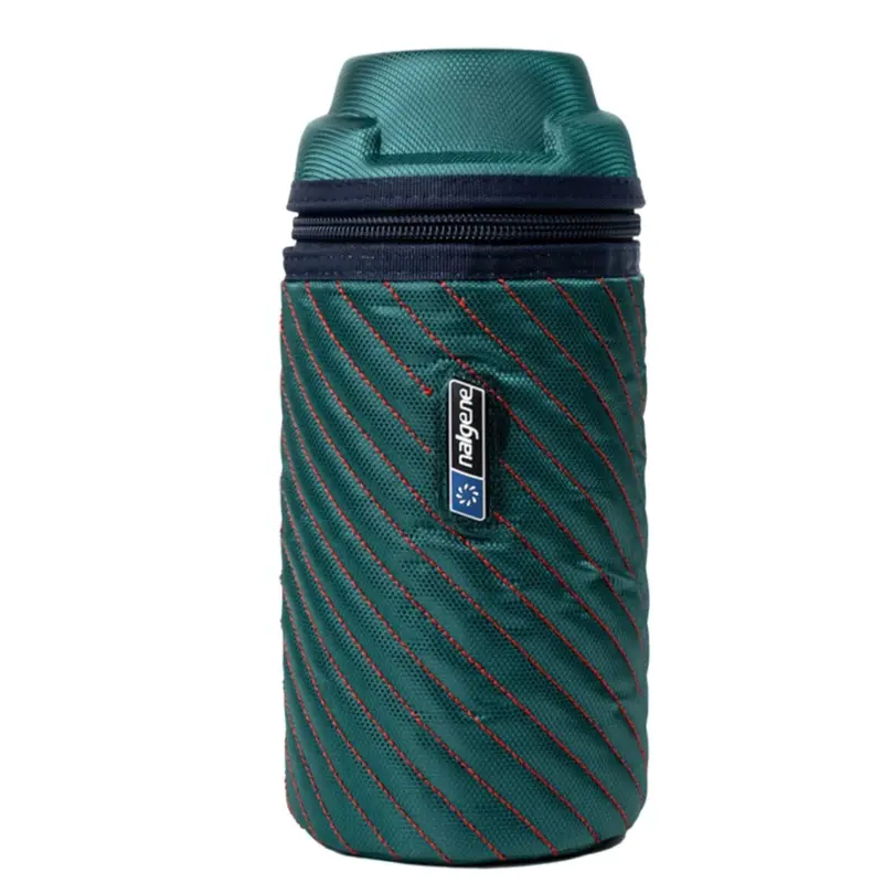 Teal 1L Insulated Zippered Bottle Sleeve 1