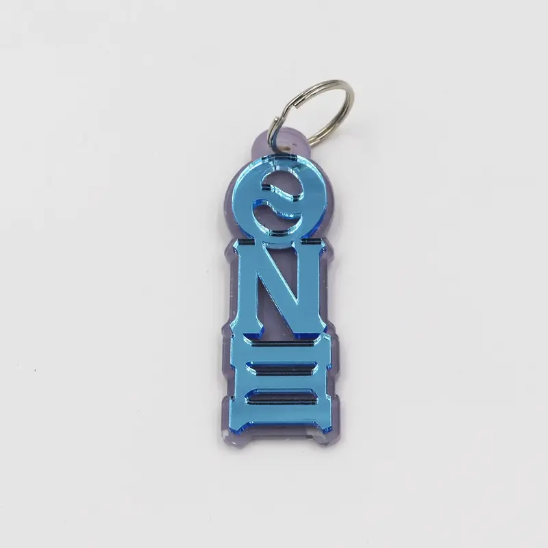 Theta Nu Xi Engraved Keychain 1