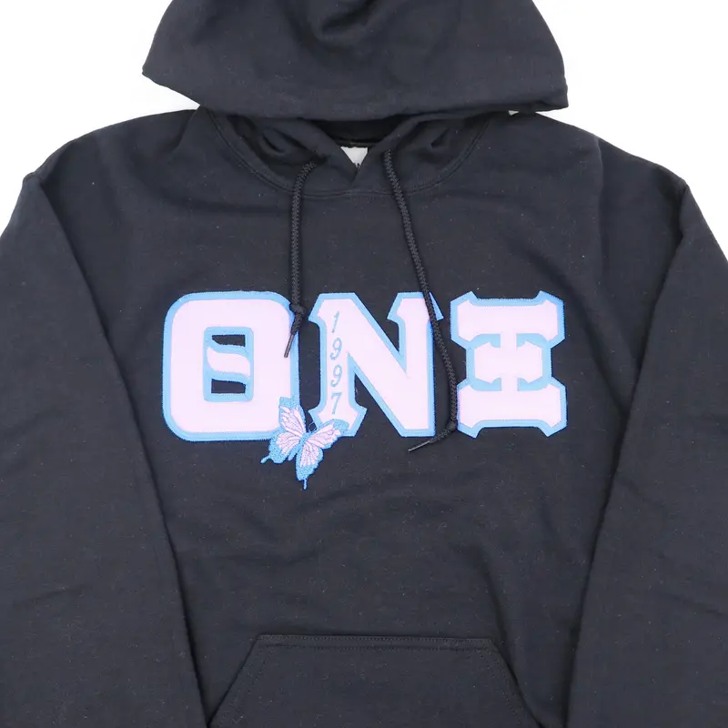 Theta Nu Xi Official Mascot Graphic Hoodie 1