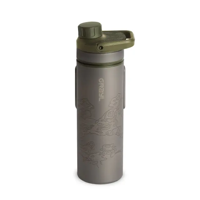Titanium-Filter Portable Water Purifier Bottle – Ultrapress Series 1