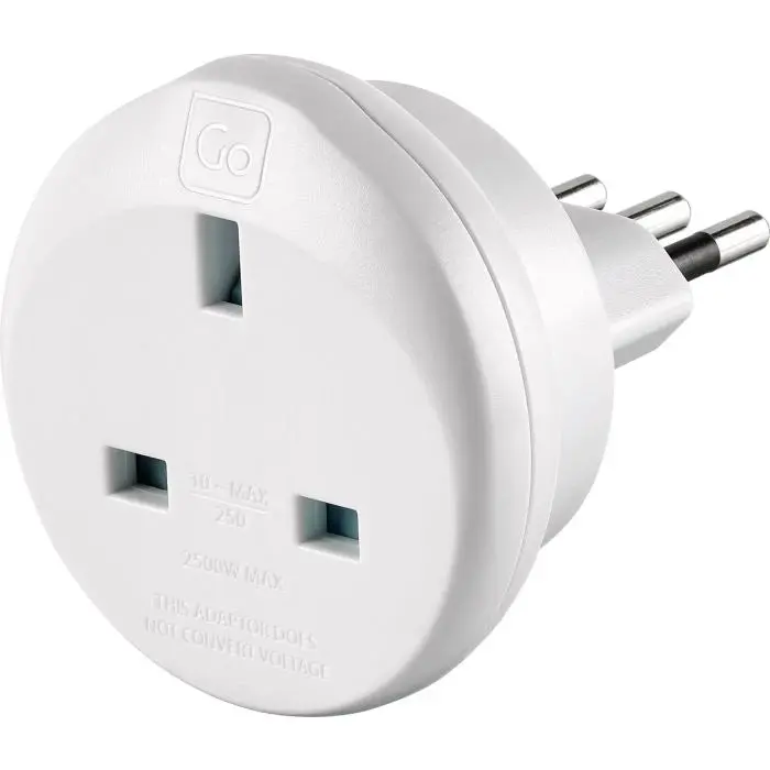 Uk To Italy Travel Power Adapter Plug 1