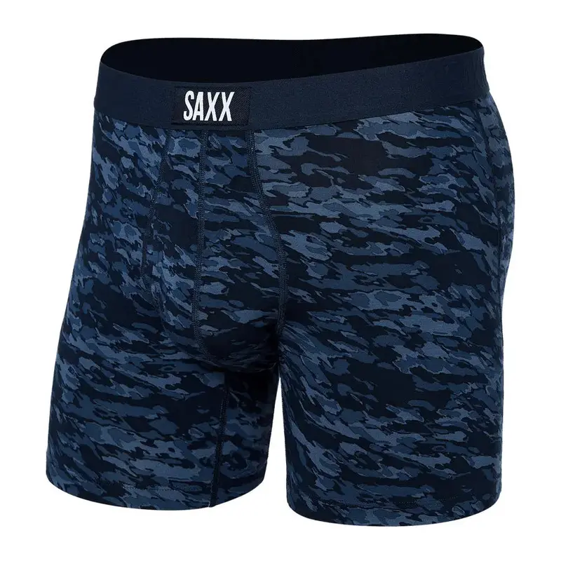 Ultra Soft Boxer Brief – Basin Camo Print Performance Underwear 1