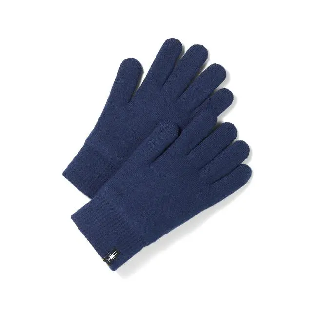 Unisex Boiled Wool Gloves – Deep Navy 1