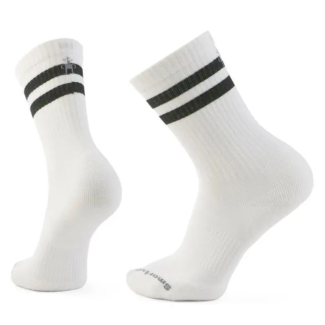 Unisex Everyday Athletic Striped Crew Socks – Lightweight & Breathable 1