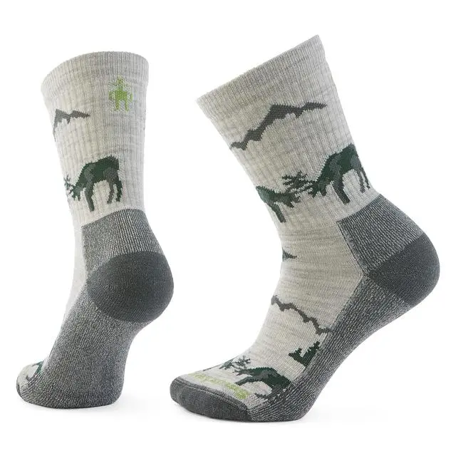 Unisex Everyday Horns Clash Graphic Crew Socks 1