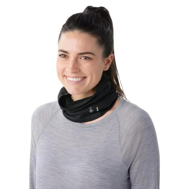 Unisex Merino Wool Neck Gaiter – Black 1