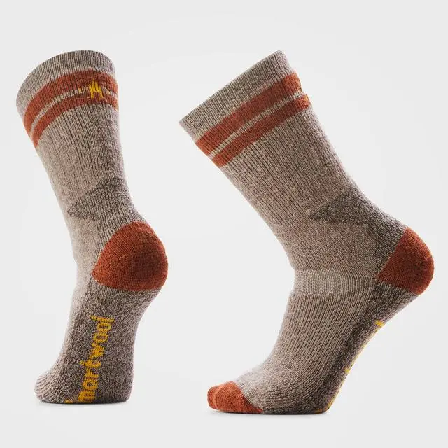 Unisex Mountaineer Tall-Cuff Merino Wool Crew Socks 1