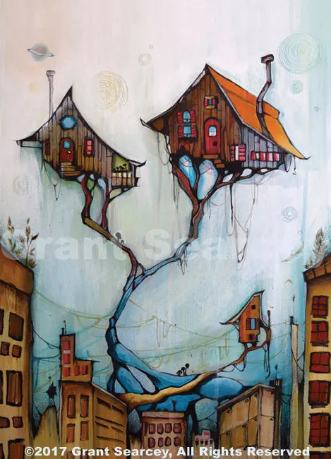 Urban Treehouse Downtown Scene 1