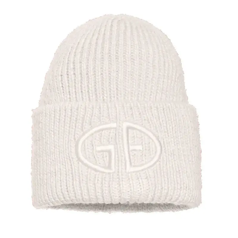 Valerie Knit Beanie In Crisp White 1