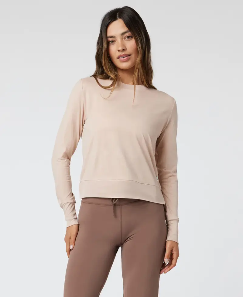 Vuori Daydream Crew – Women’S Soft Cotton-Polyester Everyday Sweatshirt 1