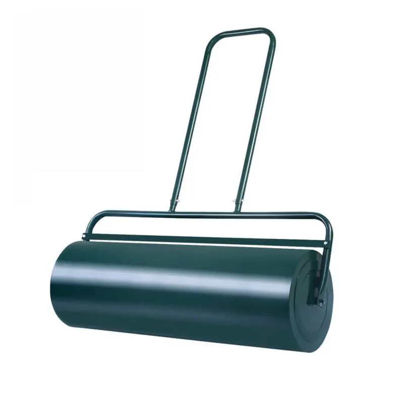 Water-Filled Lawn Roller For Grass Seeding And Soil Compaction — Tow-Behind Or Push Style 1