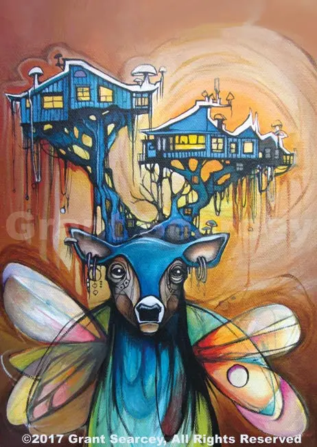 Whispering Woods Forest Art 1