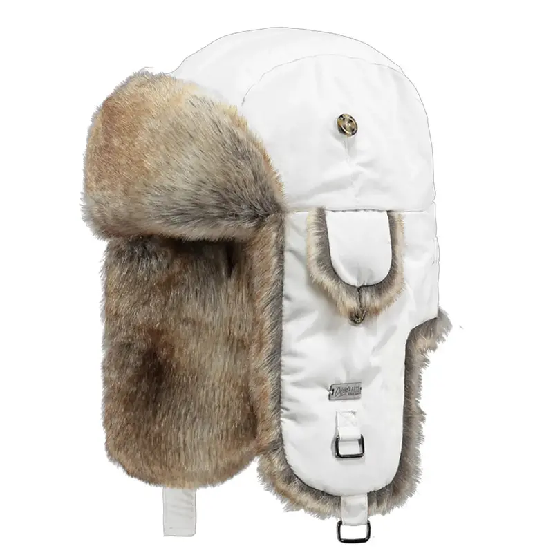 White Kamikaze Bomber Hat 1