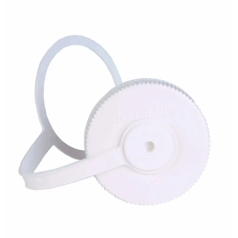 White Wide-Mouth Bottle Cap – Secure Flip Closure 1