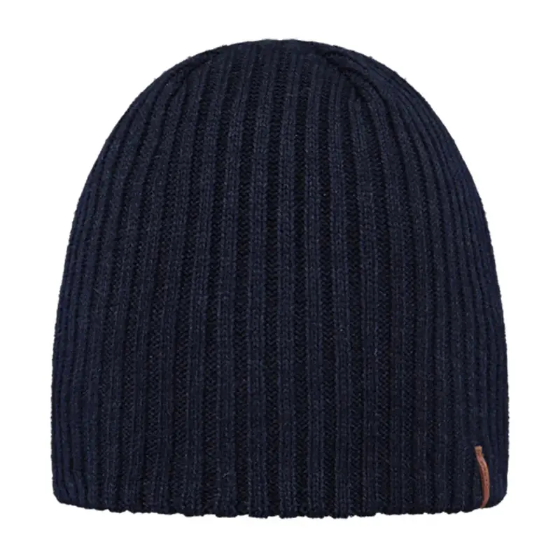 Wilbert Navy Cable-Knit Beanie 1
