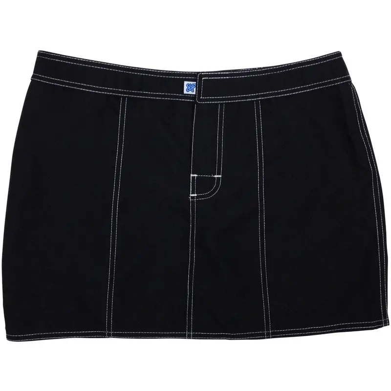 Women’S 100% Organic Cotton Board Skirt – Hipster Cut, Solids & Prints 1