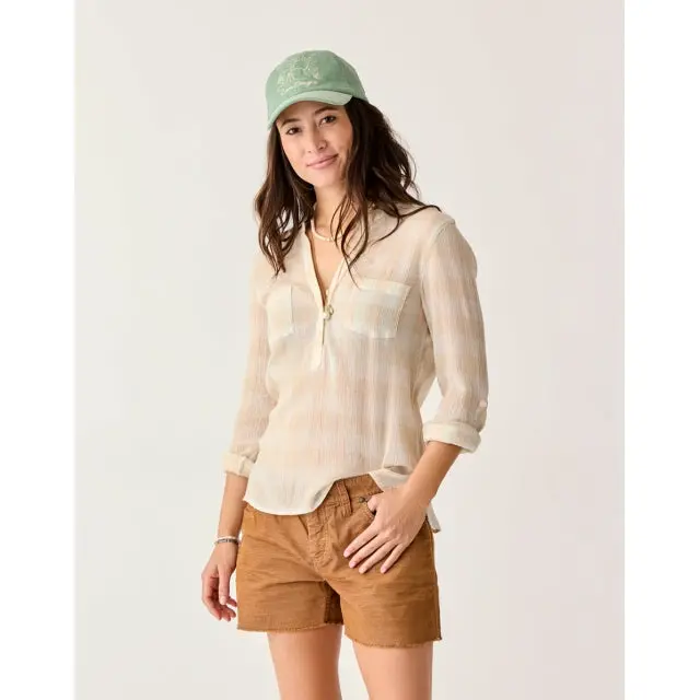 Women’S Dylan Gauze Button-Up Shirt 1