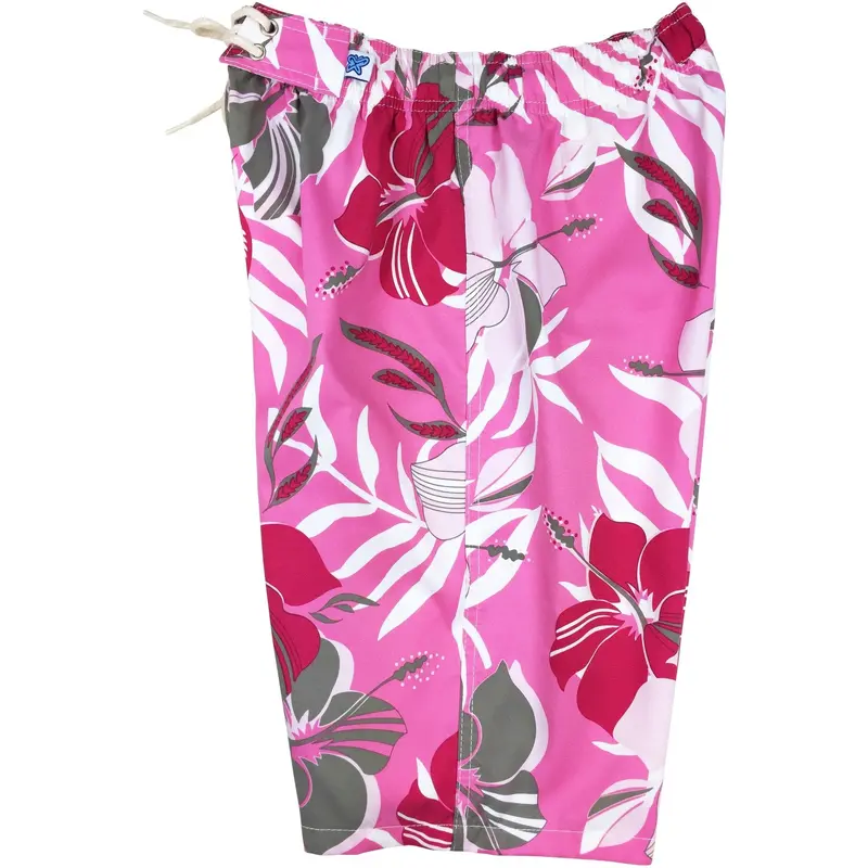 Women'S Gypsy Soul Elastic Waist Board & Swim Shorts – High Rise, Long Length 1