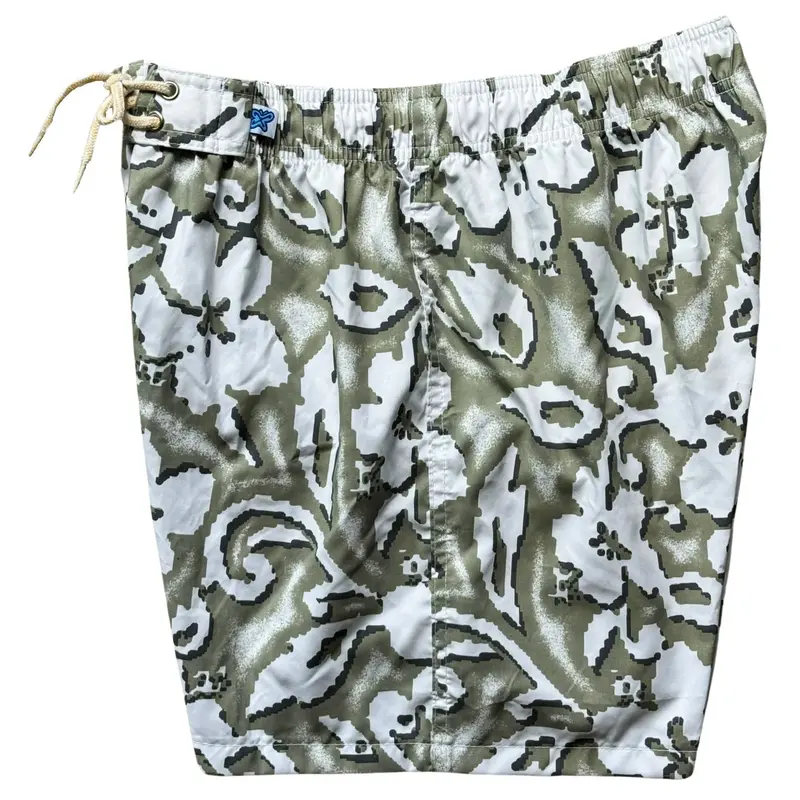 Women'S Magnified High-Rise Elastic Waist Board & Swim Shorts – Sporty Short Length 1