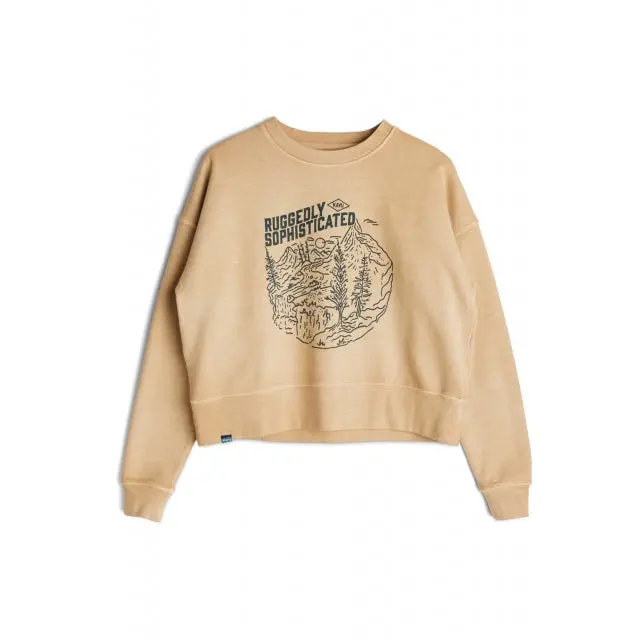 Women’S Patagonia Crew Neck Crop Top 1
