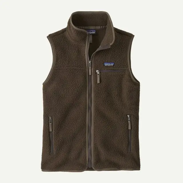 Women'S Retro Pile Fleece Vest 1