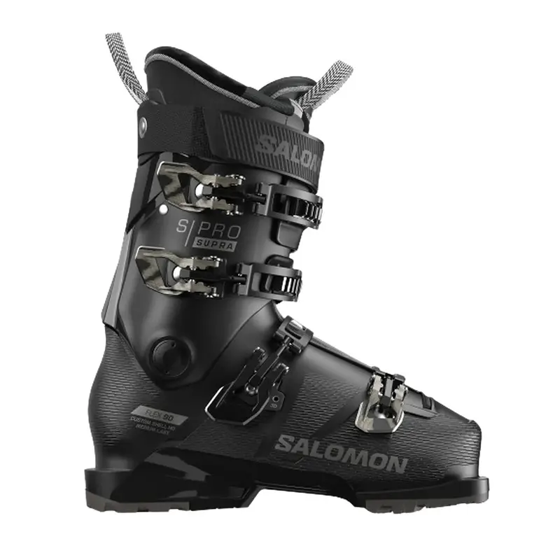 Women'S S/Pro Supra 90 Ski Boot In Black And Light Bronze 1