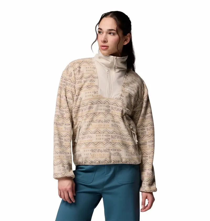 Women'S Sequoia Grove™ Printed Fleece Half-Zip Jacket 1